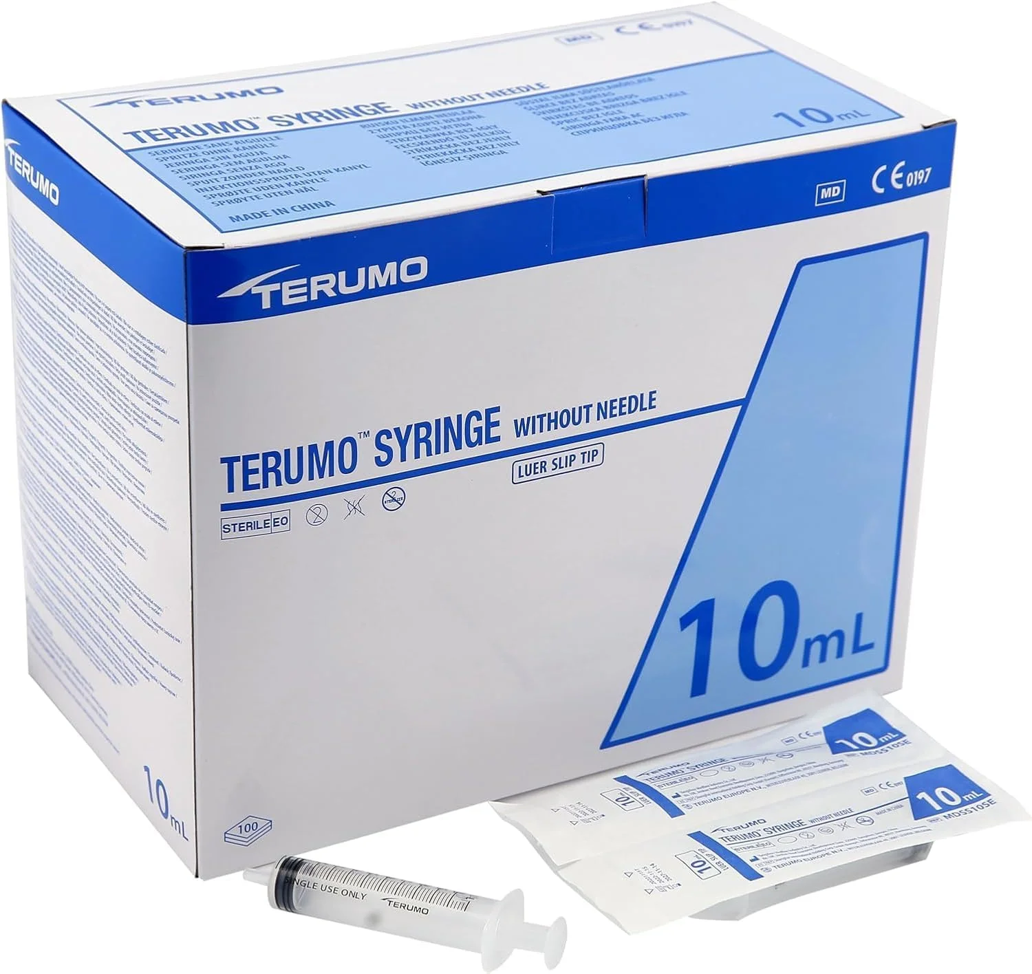 سرنگ 10 میلی لیتری ترومو بدون سوزن مدل Leur Slip (100 عدد) سرنگ 10 میلی لیتری ترومو بدون سوزن مدل Leur Slip (100 عدد)