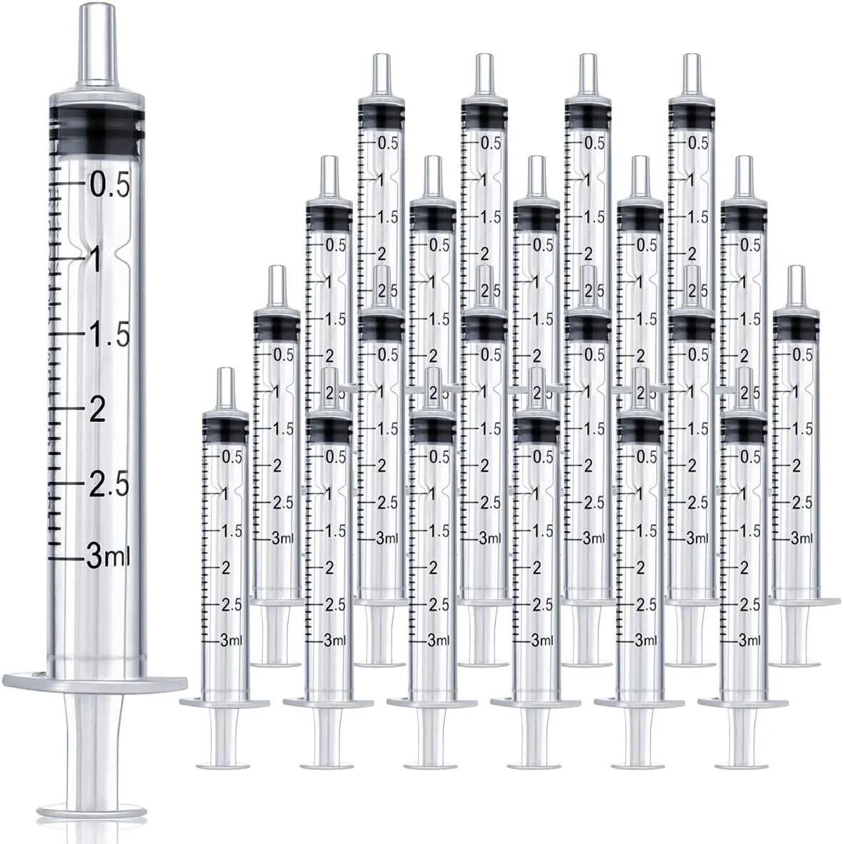 بسته 100 عددی سرنگ پلاستیکی 3 میلی لیتری، ابزار سرنگ اندازه گیری مایع، مهر و موم شده جداگانه با اندازه گیری برای آزمایشگاه های علمی، اندازه گیری مایعات، تغذیه حیوانات خانگی، روغن یا اپلیکاتور چسب (3 میلی لیتر) بسته 100 عددی سرنگ پلاستیکی 3 میلی لیتری، ابزار سرنگ اندازه گیری مایع، مهر و موم شده جداگانه با اندازه گیری برای آزمایشگاه های علمی، اندازه گیری مایعات، تغذیه حیوانات خانگی، روغن یا اپلیکاتور چسب (3 میلی لیتر)