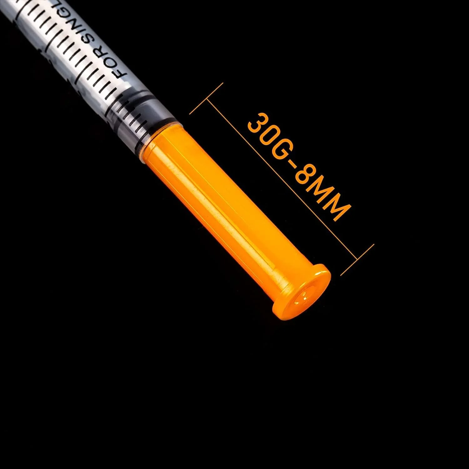 بسته 20 عددی ابزار اندازه گیری پلاستیکی 1 میلی لیتری 0.3x8 میلی متری، بسته بندی جداگانه، کاربردهای متعدد