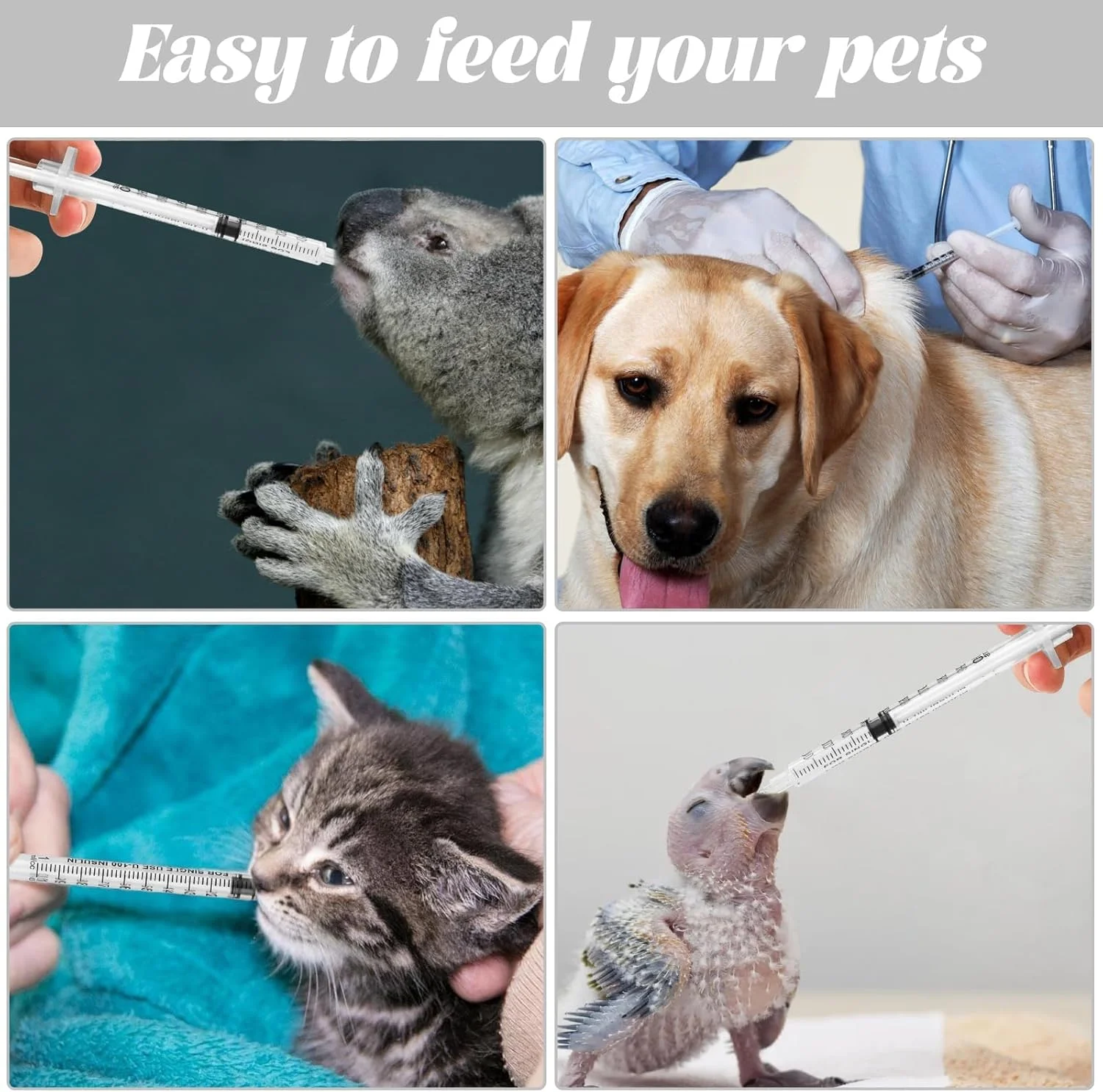 مجموعه ۱۰ عددی سرنگ ۱ میلی لیتری پلاستیکی zeyedemo، لوازم جانبی آزمایشگاهی دقیق با کاربردهای گوناگون، ابزار توزیع و اندازه گیری، بسته بندی مجزا برای تغذیه حیوانات خانگی، جداسازی مایعات و صنایع دستی