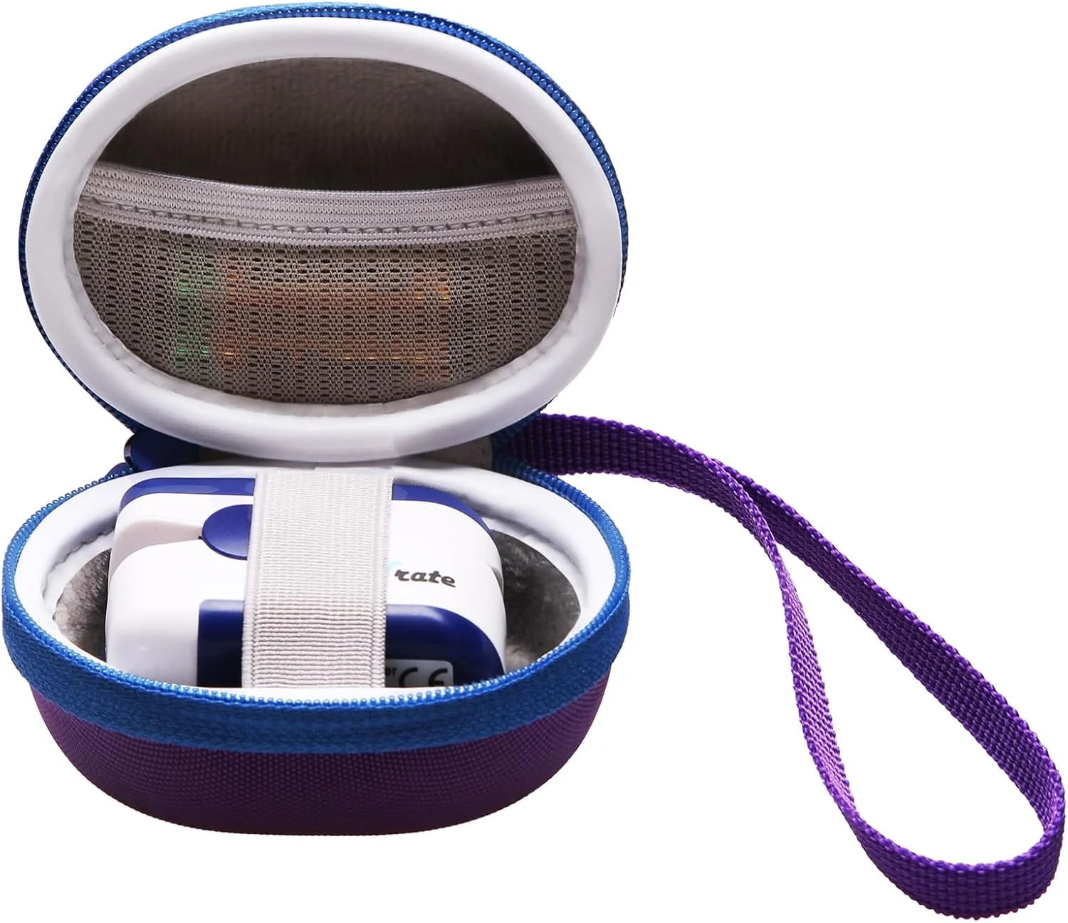 کیف انگشتی پالس اکسیمتر L LTGEM، کیف قابل حمل برای نگهداری پالس اکسیمتر خون (فقط کیف) - بنفش کیف انگشتی پالس اکسیمتر L LTGEM، کیف قابل حمل برای نگهداری پالس اکسیمتر خون (فقط کیف) - بنفش