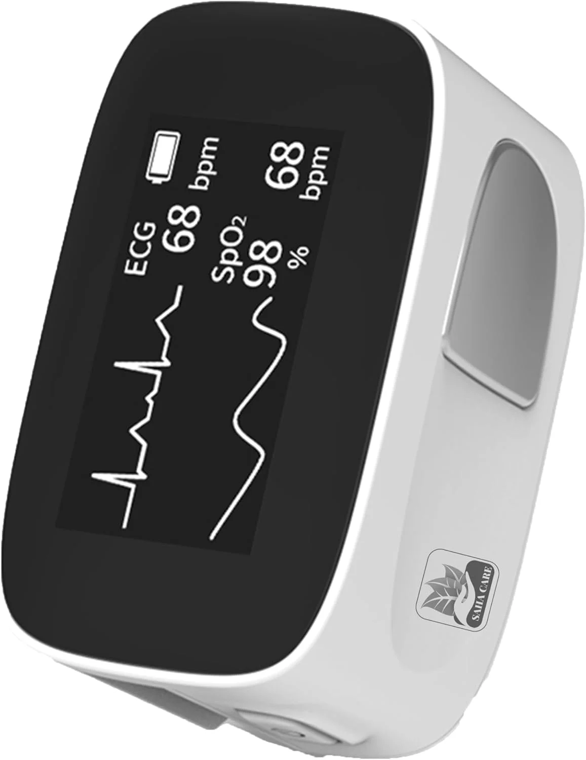 حسگر انگشتی هوشمند Saha Care YK-61C1 | نمایشگر OLED و همگام سازی بی سیم | مانیتور چند منظوره انگشتی | ابزار سلامتی قابل شارژ با پشتیبانی از برنامه بلوتوث حسگر انگشتی هوشمند Saha Care YK-61C1 | نمایشگر OLED و همگام سازی بی سیم | مانیتور چند منظوره انگشتی | ابزار سلامتی قابل شارژ با پشتیبانی از برنامه بلوتوث