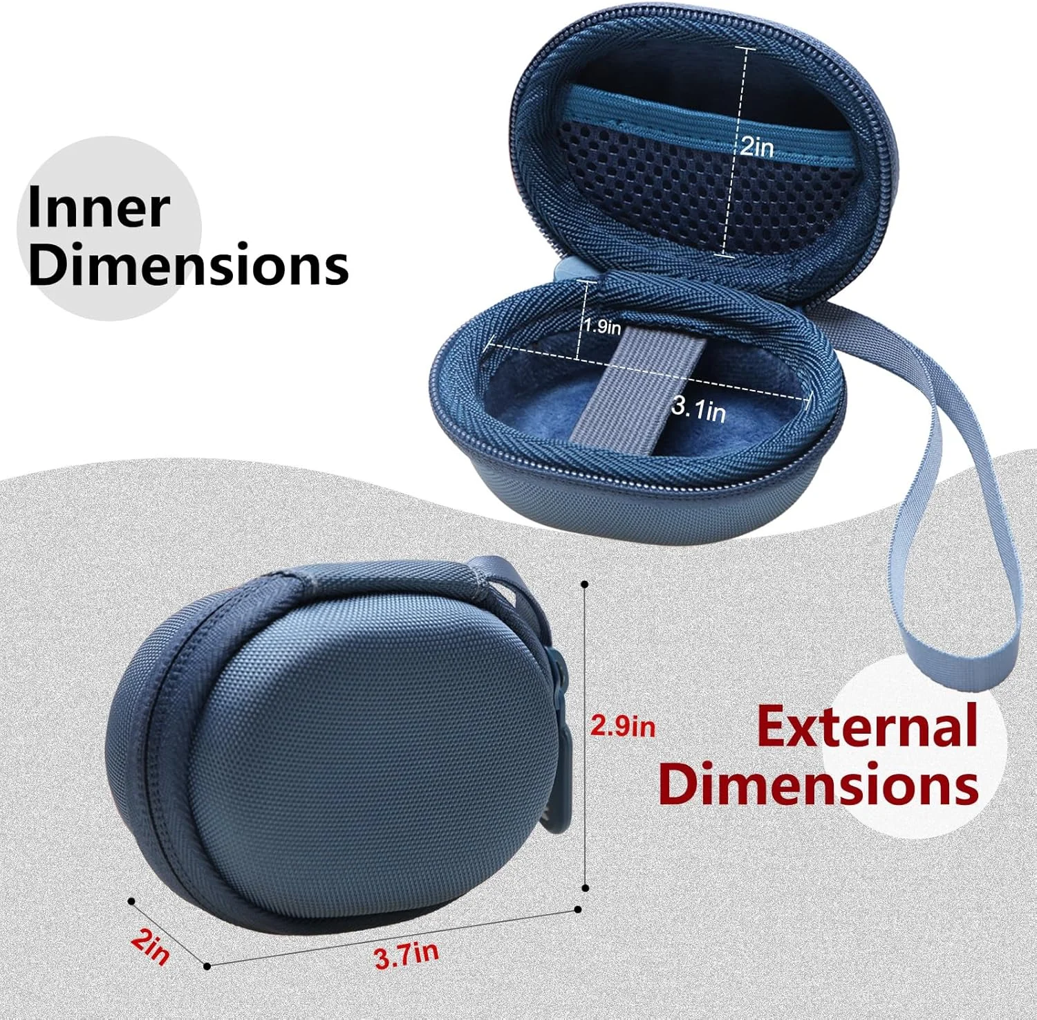 کیف پالس اکسی متر انگشتی آبی LTGEM سازگار با پالس اکسی متر انگشتی بلوتوثی، مانیتور اکسیژن خون (فقط کیف) کیف پالس اکسی متر انگشتی آبی LTGEM سازگار با پالس اکسی متر انگشتی بلوتوثی، مانیتور اکسیژن خون (فقط کیف)