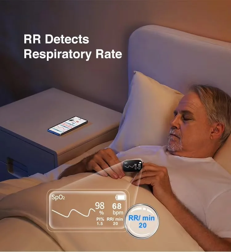 حسگر انگشتی هوشمند Saha Care YK-61C1 | نمایشگر OLED و همگام سازی بی سیم | مانیتور چند منظوره انگشتی | ابزار سلامتی قابل شارژ با پشتیبانی از برنامه بلوتوث حسگر انگشتی هوشمند Saha Care YK-61C1 | نمایشگر OLED و همگام سازی بی سیم | مانیتور چند منظوره انگشتی | ابزار سلامتی قابل شارژ با پشتیبانی از برنامه بلوتوث