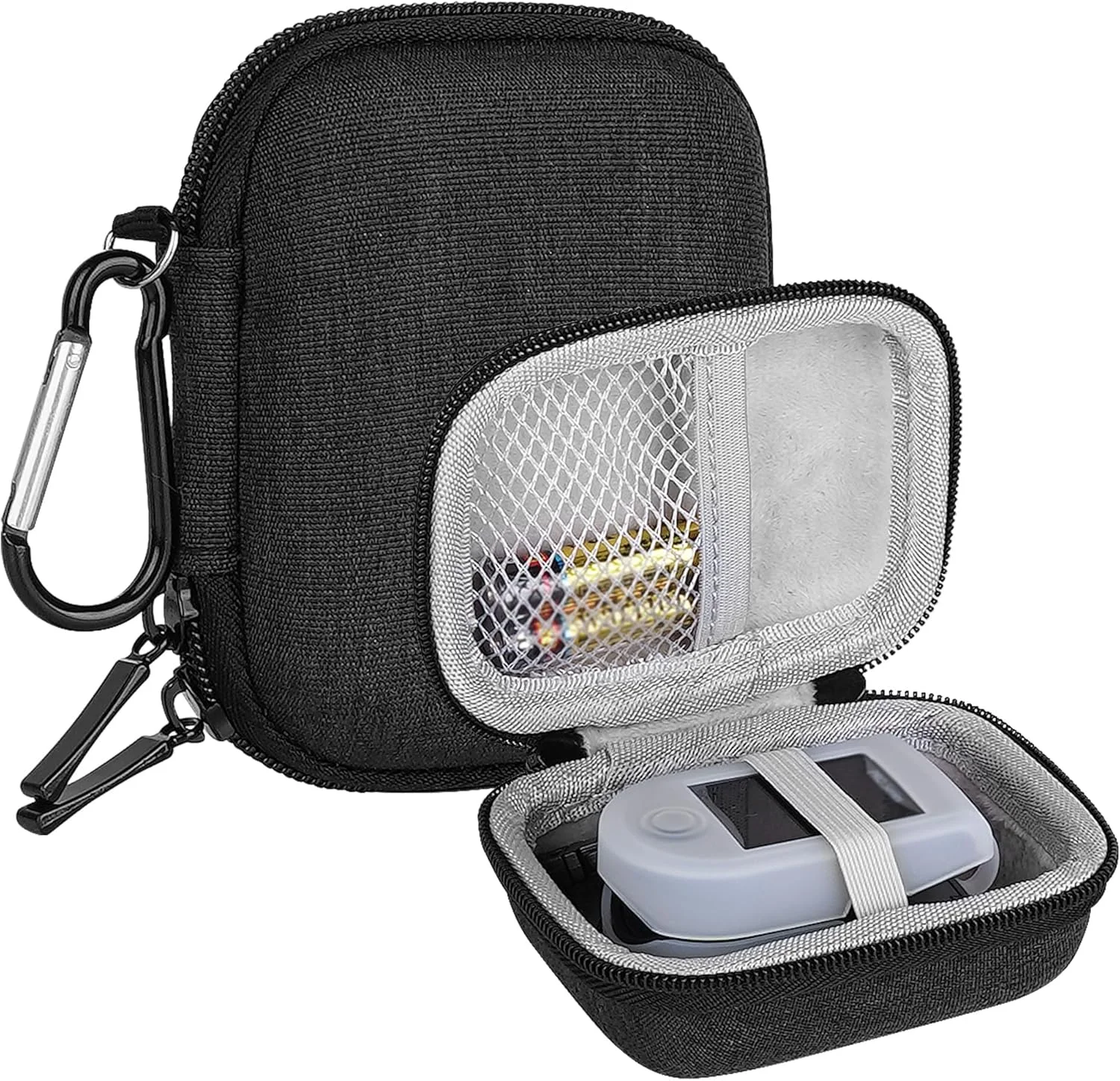 کیف نگهداری پالس اکسی متر انگشتی TOCCOOL سازگار با Zacurate Pro Series، Innovo Deluxe IP900BP-B، iHealth Air Pulse Oximeter، AccuMed CMS-50D1، کیف نگهداری هارد شل کیف نگهداری پالس اکسی متر انگشتی TOCCOOL سازگار با Zacurate Pro Series، Innovo Deluxe IP900BP-B، iHealth Air Pulse Oximeter، AccuMed CMS-50D1، کیف نگهداری هارد شل