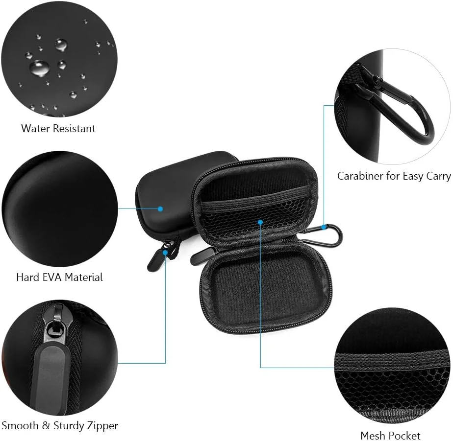 کیف نگهداری پالس اکسیمتر، کیف حمل سخت EVA مقاوم در برابر آب برای پالس اکسیمتر انگشتی کیف نگهداری پالس اکسیمتر، کیف حمل سخت EVA مقاوم در برابر آب برای پالس اکسیمتر انگشتی