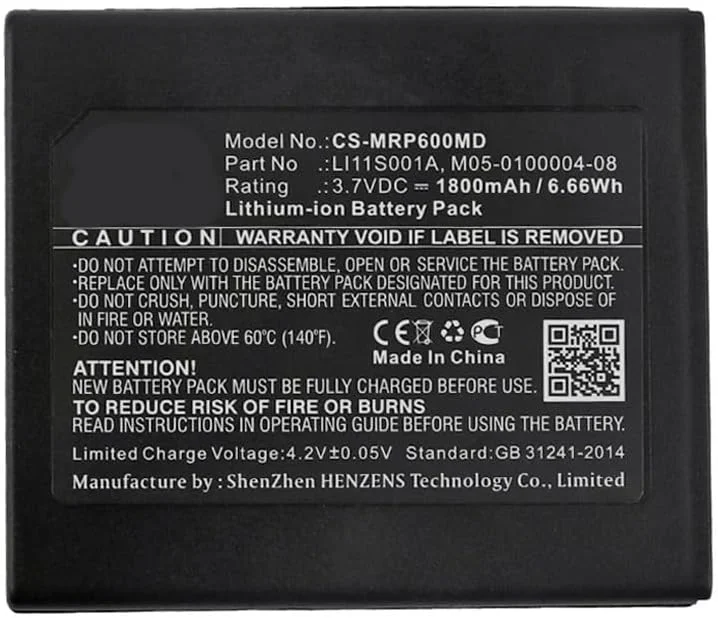 باتری برای دستگاه های Mindray DPM2، Oxymetre Pouls PM60، PM60، پالس اکسی متر PM60