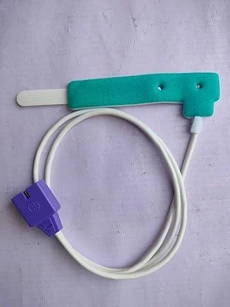 پروب کابل سنسور SpO2 یکبار مصرف برای نوزادان، تک استفاده