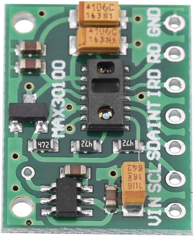 ماژول سنسور برد توسعه پالس اکسیمتر ضربان قلب MAX30100 برای دستگاه های پوشیدنی کمک کننده سلامت و تناسب اندام و دستگاه های نظارت پزشکی