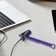 کابل شارژ و انتقال داده USB مدل D-Type اورجینال Wearpulse برای دستگاه های پالس اکسی متر حلقه ای Checkme O2 Max, SleepU, VisualOxy, Oxiband و BabyO2, BabyO2 S2