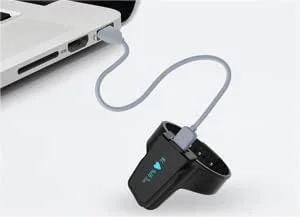 کابل شارژ و انتقال داده USB مدل D-Type اورجینال Wearpulse برای دستگاه های پالس اکسی متر حلقه ای Checkme O2 Max, SleepU, VisualOxy, Oxiband و BabyO2, BabyO2 S2