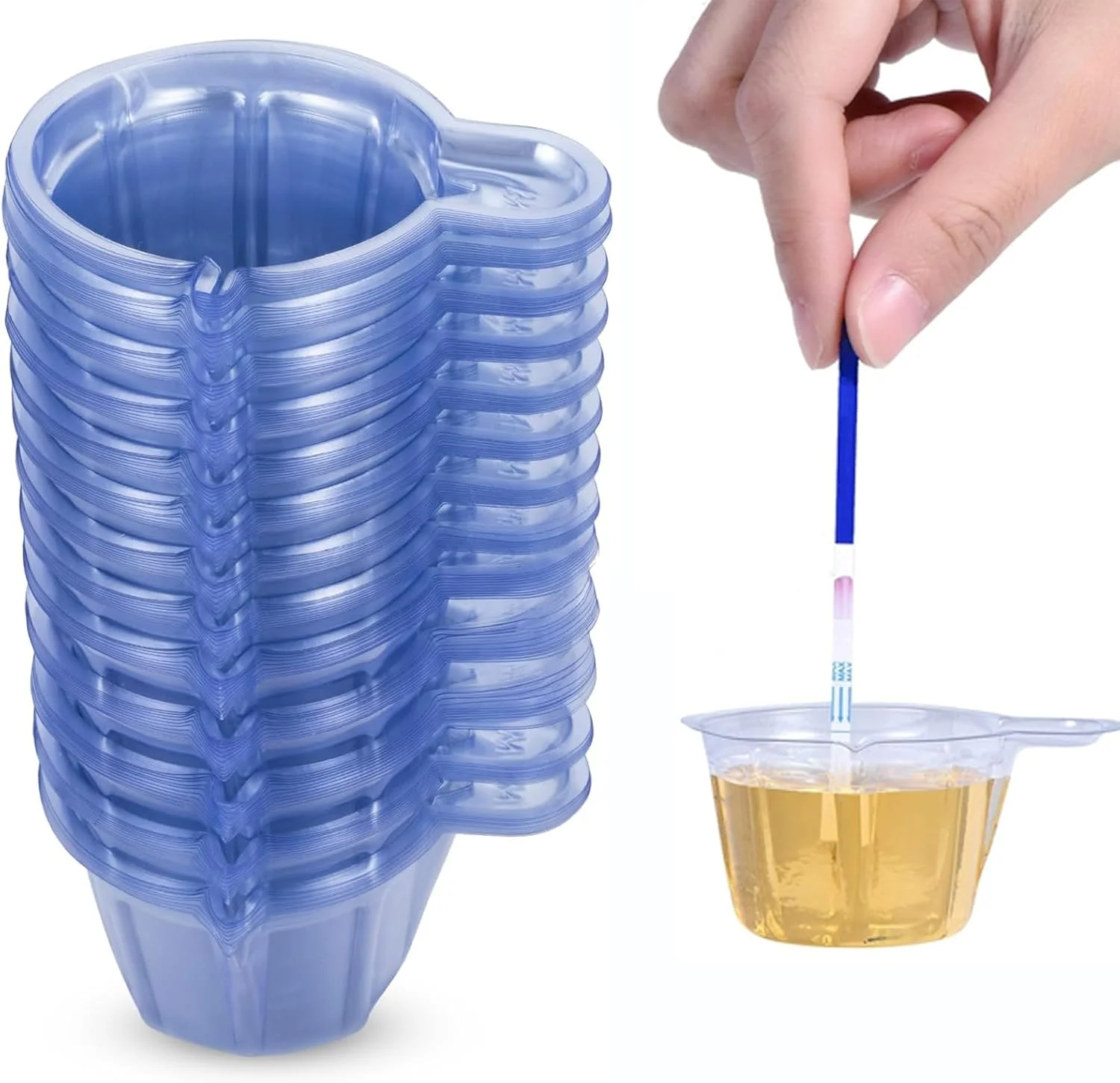 فنجان ادرار یکبار مصرف پلاستیکی 40 میلی لیتری - 100 عدد فنجان نمونه ادرار برای جمع آوری آسان نمونه ادرار برای تست بارداری، تست تخمک گذاری (100 عدد) فنجان ادرار یکبار مصرف پلاستیکی 40 میلی لیتری - 100 عدد فنجان نمونه ادرار برای جمع آوری آسان نمونه ادرار برای تست بارداری، تست تخمک گذاری (100 عدد)