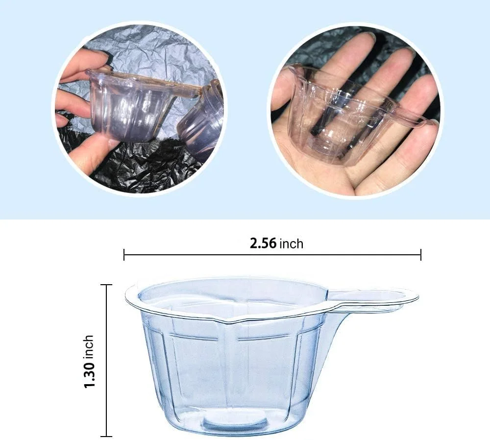 فنجان ادرار یکبار مصرف پلاستیکی 40 میلی لیتری - 100 عدد فنجان نمونه ادرار برای جمع آوری آسان نمونه ادرار برای تست بارداری، تست تخمک گذاری (100 عدد)