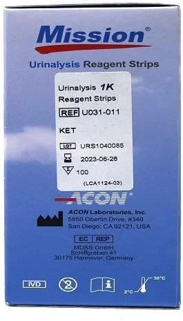 نوار ادرار آکون میشن KET بسته 100 عددی نوار ادرار آکون میشن KET بسته 100 عددی