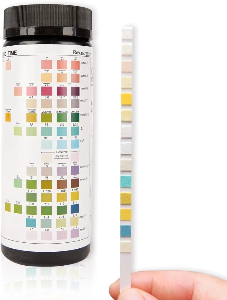 نوار تست ادرار ۱۴ پارامتری - ۱۰۰ عددی