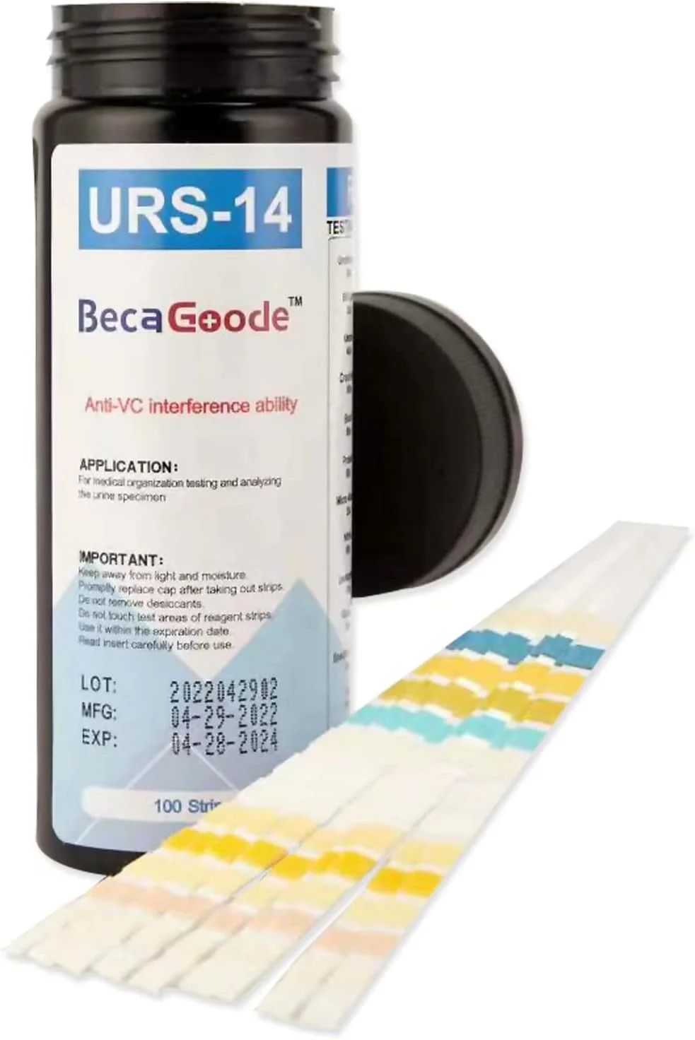 نوار تست ادرار ۱۴ پارامتری - ۱۰۰ عددی نوار تست ادرار ۱۴ پارامتری - ۱۰۰ عددی