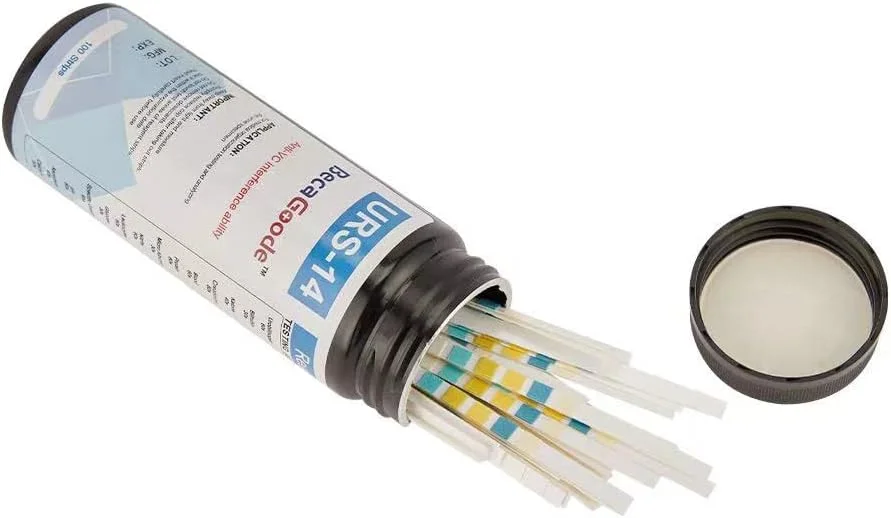 نوار تست ادرار ۱۴ پارامتری - ۱۰۰ عددی نوار تست ادرار ۱۴ پارامتری - ۱۰۰ عددی