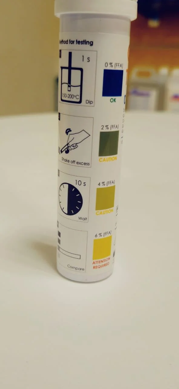 نوارهای تست کیفیت روغن آشپزی کلین کم - بسته ۱۰۰ عددی