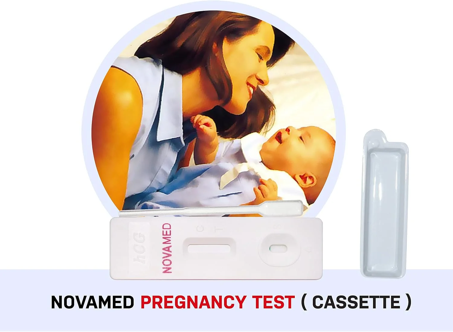 کیت تست بارداری هوشمند نوامد با ظرف ادرار | نوع کاستی | نتایج در 3 دقیقه کیت تست بارداری هوشمند نوامد با ظرف ادرار | نوع کاستی | نتایج در 3 دقیقه