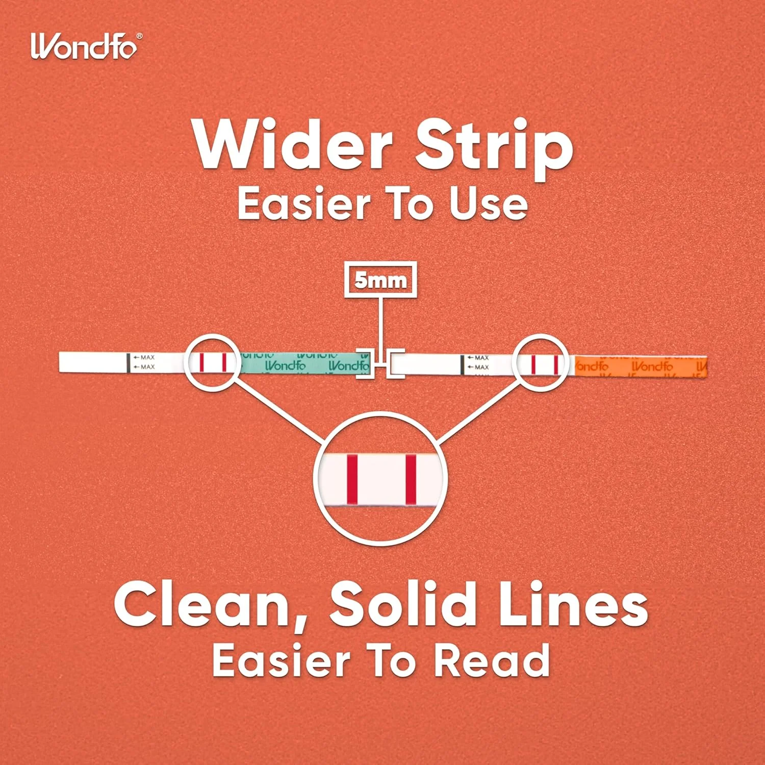 نوار تست تخمک گذاری و بارداری ادراری وندفو (40 عدد تخمک گذاری و 10 عدد بارداری)