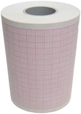 رول کاغذ حرارتی نوار قلب DeHMY BPL 6208، 80x20 میلی متر (بسته 6 عددی)