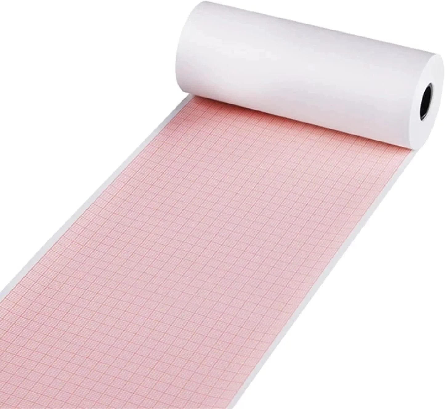 کاغذ نوار قلب Fuyatina، 10 رول کاغذ حرارتی 50mm x 20m برای دستگاه های تک کاناله نوار قلب کاغذ نوار قلب Fuyatina، 10 رول کاغذ حرارتی 50mm x 20m برای دستگاه های تک کاناله نوار قلب