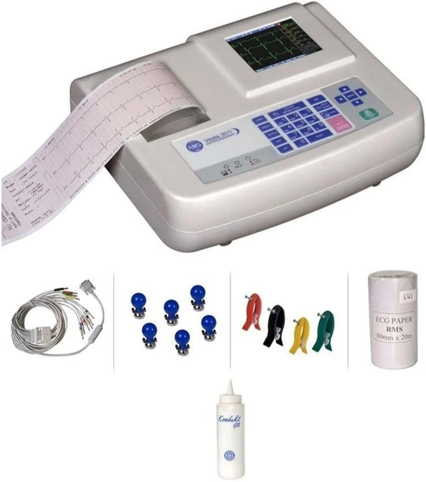 دستگاه نوار قلب سه کاناله TenTabs RMS VESTA 301I