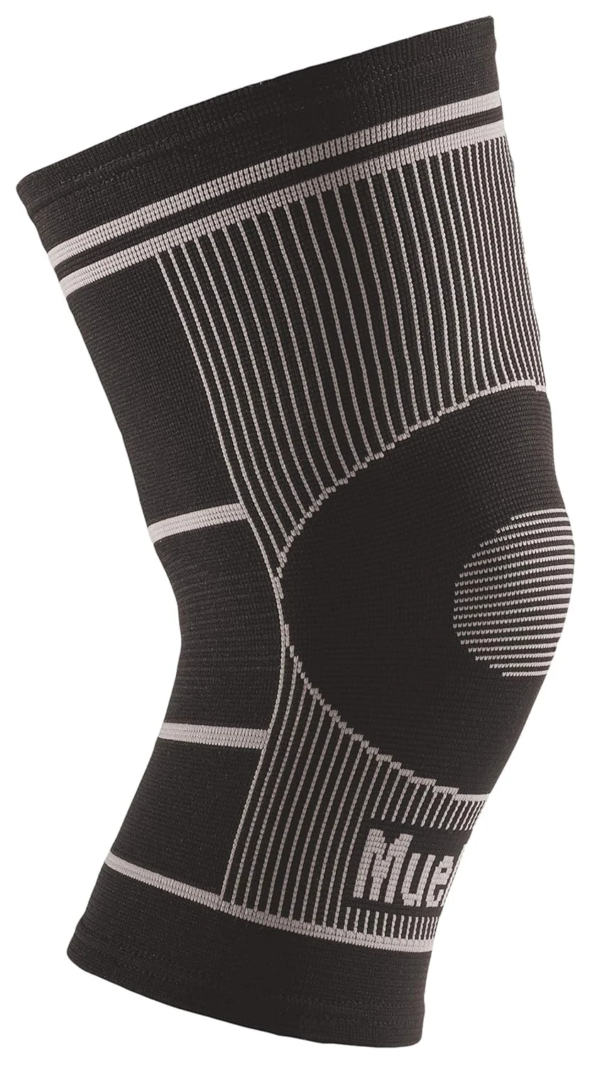 زانوبند کشی چهار طرفه مولر، مشکی، سایز کوچک/متوسط 30.5-39.4 سانتی متر