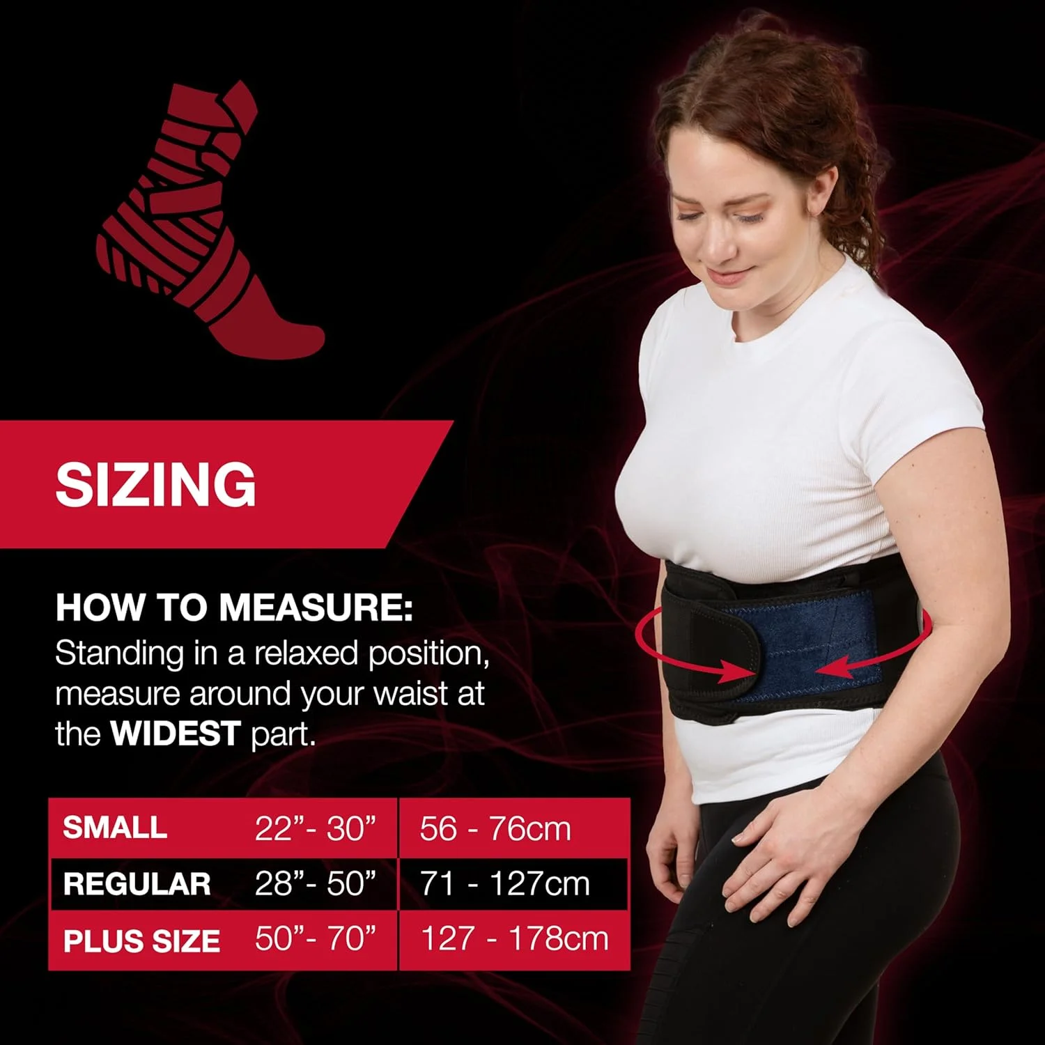 کمربند طبی قابل تنظیم مولر با پد کمری کمربند طبی قابل تنظیم مولر با پد کمری