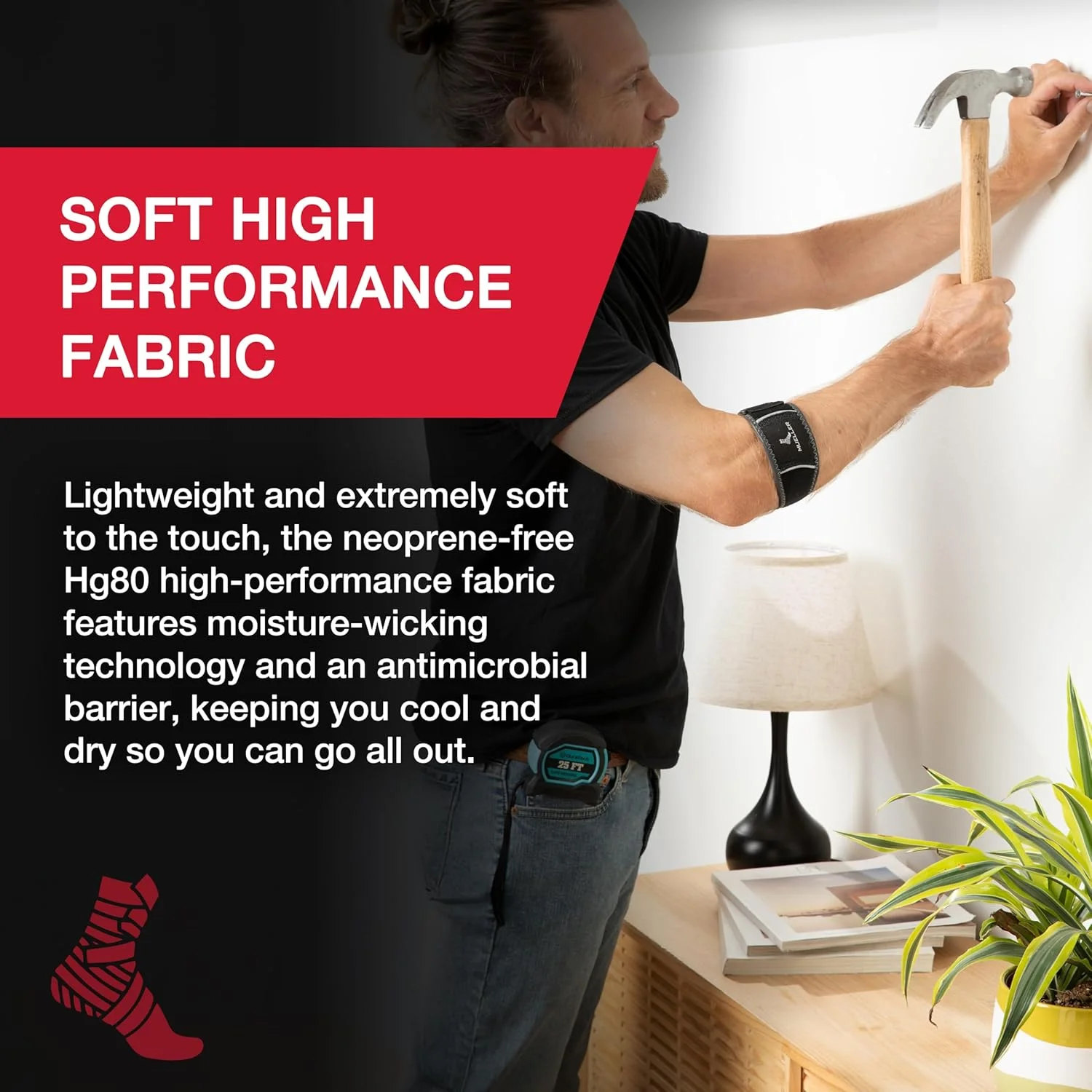 مفصل بند آرنج ورزشی مولر مدل HG80 Premium، سایز بزرگ/خیلی بزرگ مفصل بند آرنج ورزشی مولر مدل HG80 Premium، سایز بزرگ/خیلی بزرگ