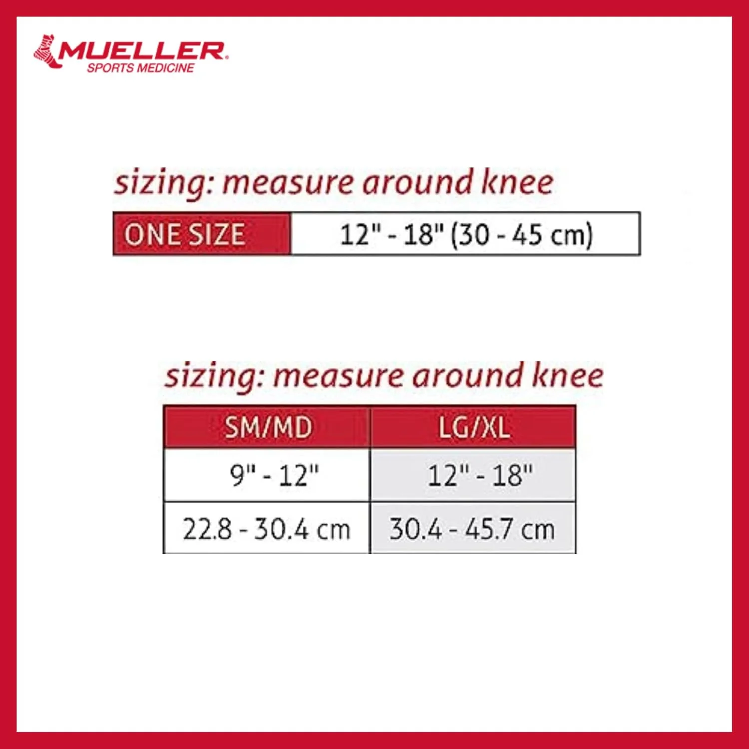 زانوبند حداکثر موثر مولر - سایز کوچک/متوسط زانوبند حداکثر موثر مولر - سایز کوچک/متوسط