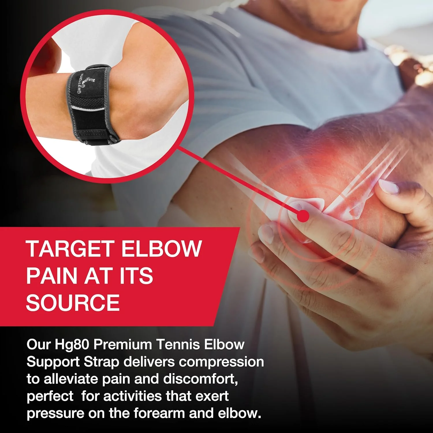 مفصل بند آرنج ورزشی مولر مدل HG80 Premium، سایز بزرگ/خیلی بزرگ مفصل بند آرنج ورزشی مولر مدل HG80 Premium، سایز بزرگ/خیلی بزرگ