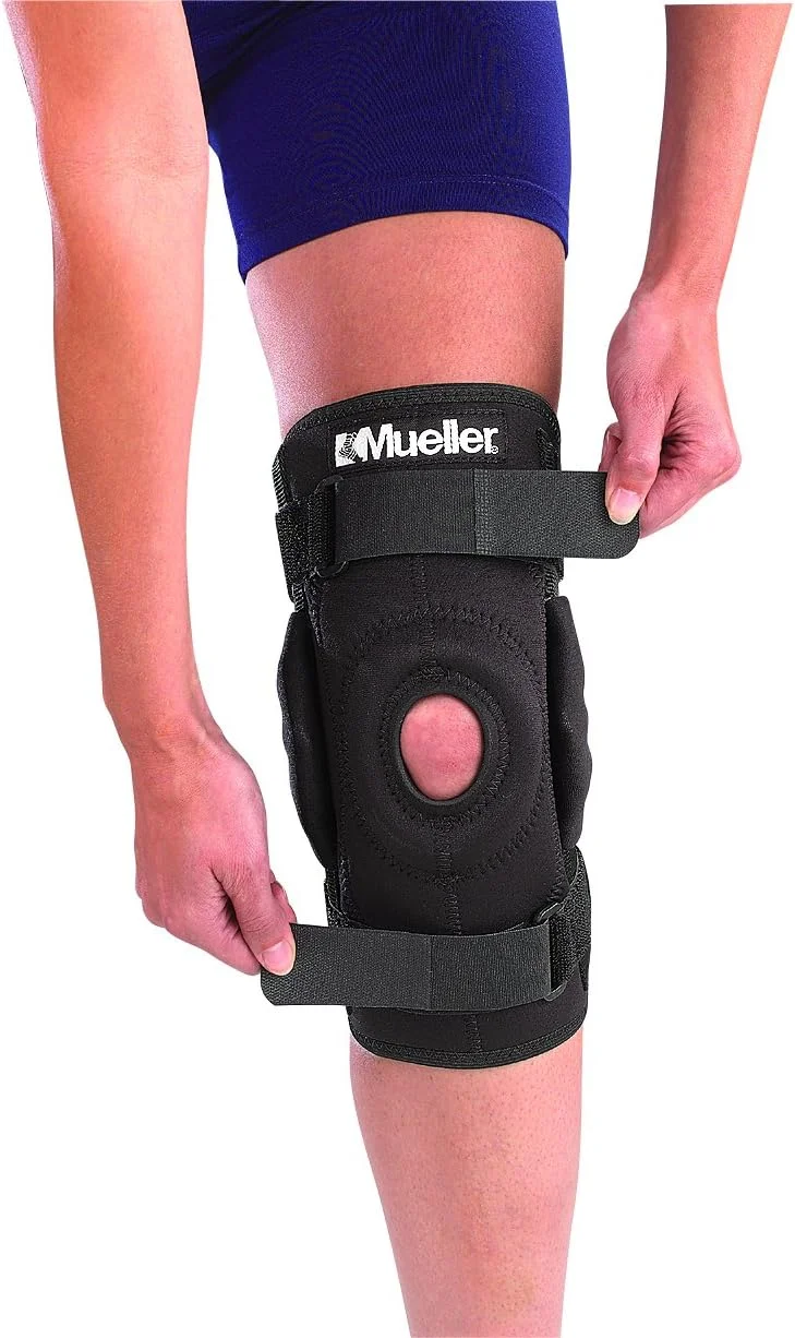 زانوبند لولایی موئلر مدل دورپیچ مشکی - سایز معمولی زانوبند لولایی موئلر مدل دورپیچ مشکی - سایز معمولی