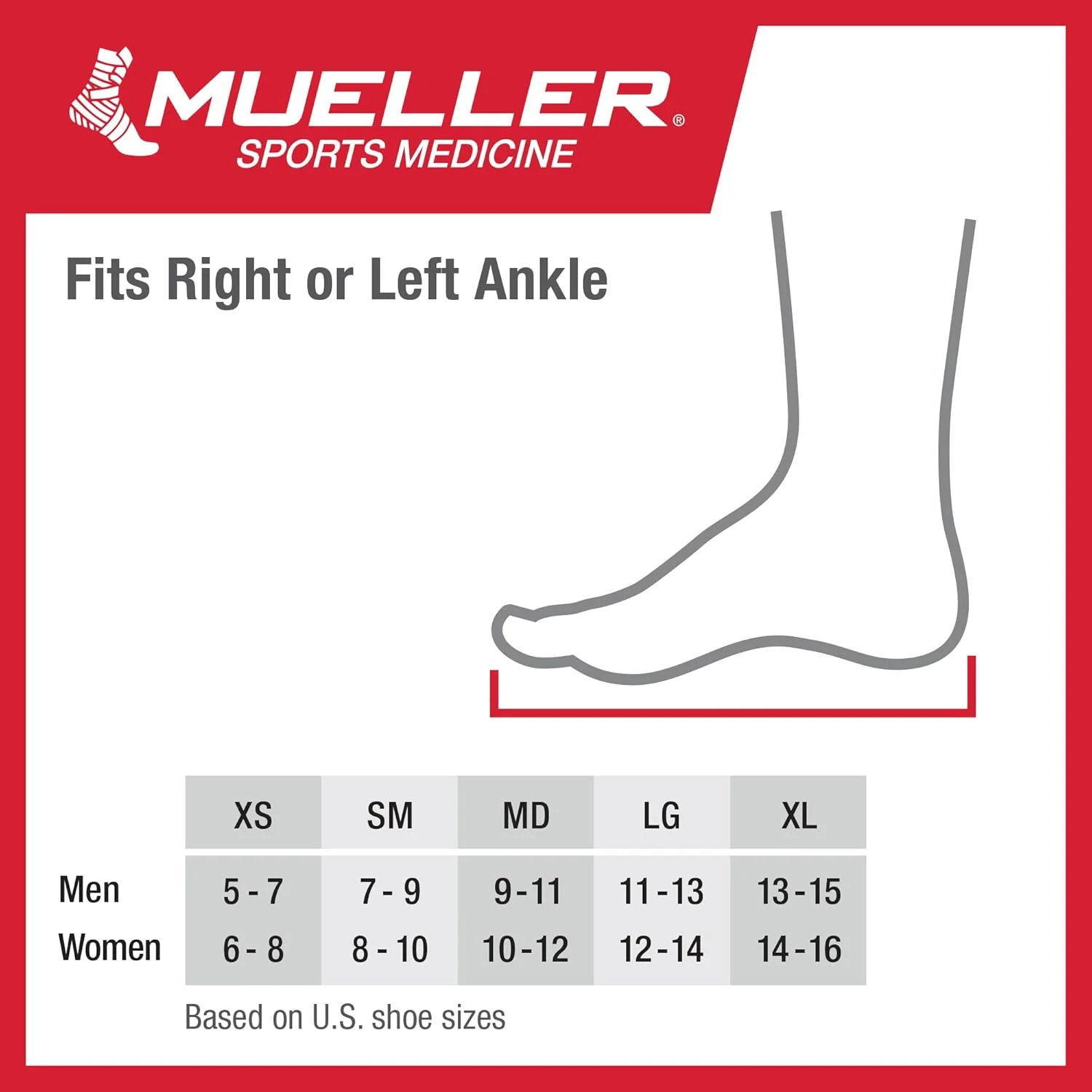 مچ بند حمایتی جدید و بهبود یافته مولر، مشکی، سایز متوسط