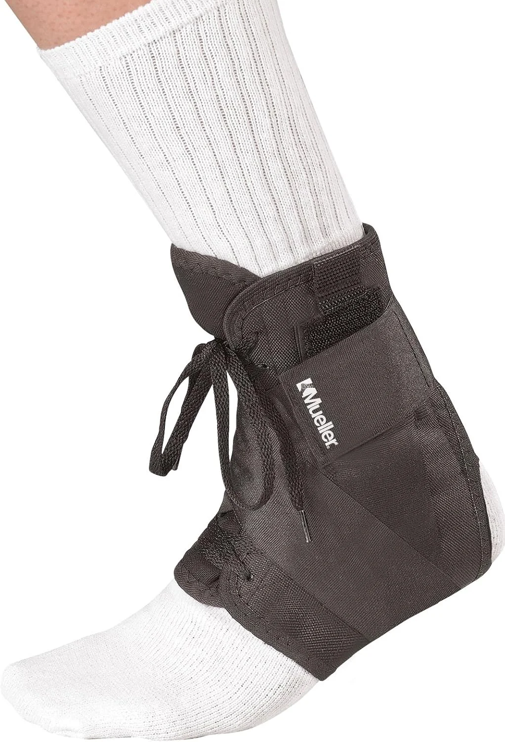 مچ بند نرم مولر با بند، مشکی، خیلی کوچک، مناسب سایز 7-8 زنانه و 6-7 مردانه