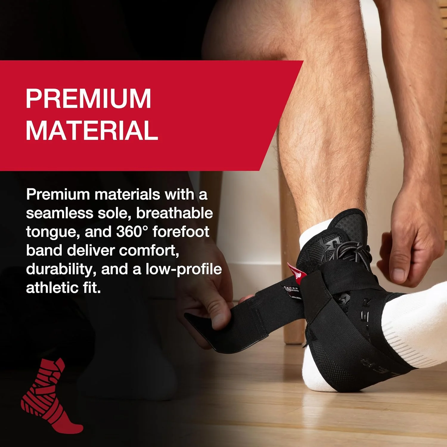 مچ بند ورزشی Mueller Sports Medicine The One، تسکین دهنده تاندون آشیل برای آقایان و بانوان، مشکی، مشکی، کوچک مچ بند ورزشی Mueller Sports Medicine The One، تسکین دهنده تاندون آشیل برای آقایان و بانوان، مشکی، مشکی، کوچک