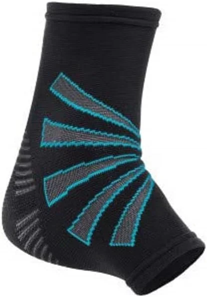 مچ بند بافتنی محافظ مچ پا مولر Omniforce A-100، مشکی/آبی، سایز بزرگ | بریس مچ پا بافتنی