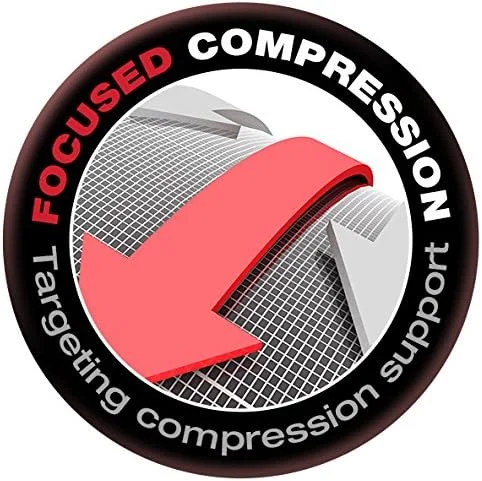 مچ بند بافتنی محافظ مچ پا مولر Omniforce A-100، مشکی/آبی، سایز بزرگ | بریس مچ پا بافتنی