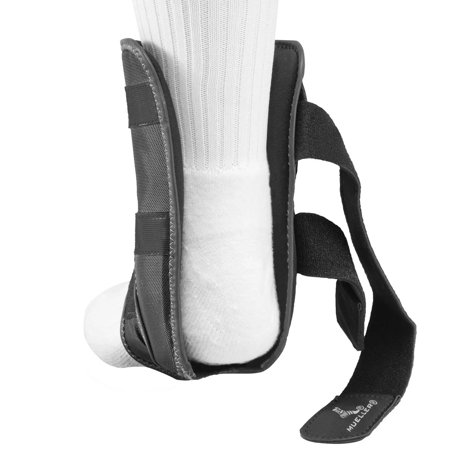 محافظ مچ پای راست Mueller HG80 با پوسته سخت، سایز متوسط، 0.3 کیلوگرم