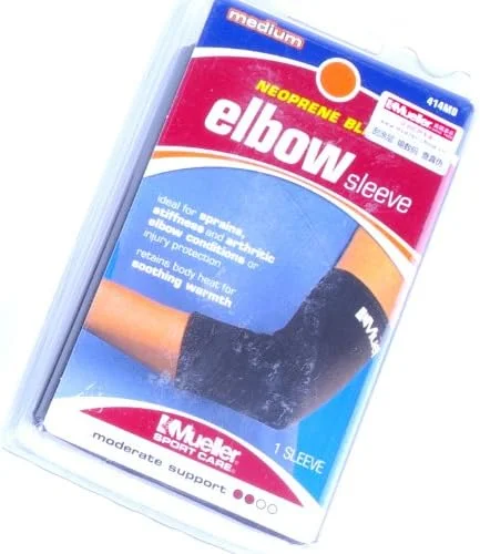 آستین آرنج نئوپرن Mueller، مشکی (تکی)