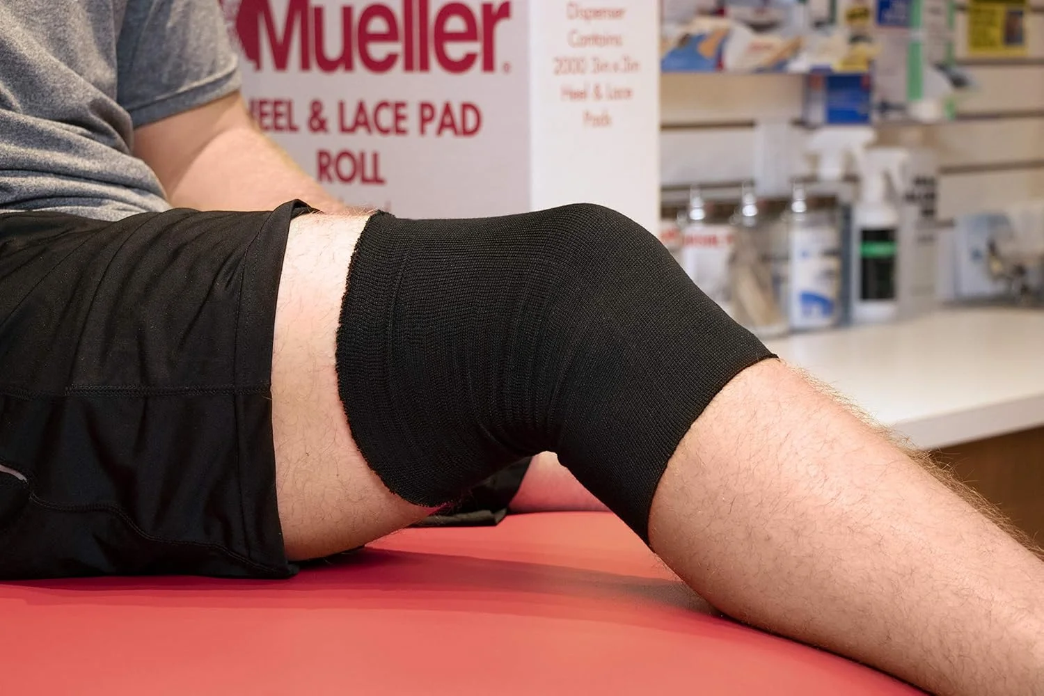 بانداژ فشاری بافتنی لوله ای ارتوپدی حرفه ای مولر اسپورتس مدیسین، سفید، رول 6 اینچ در 11 یارد، 1 جعبه