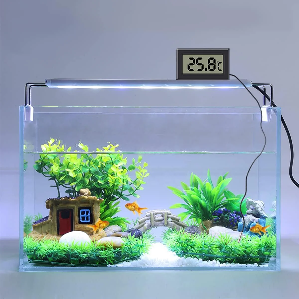 دماسنج دیجیتال ال سی دی IBAMA با پروب خارجی برای یخچال، فریزر و آکواریوم - 3 عددی مدل THERMOM01-3P