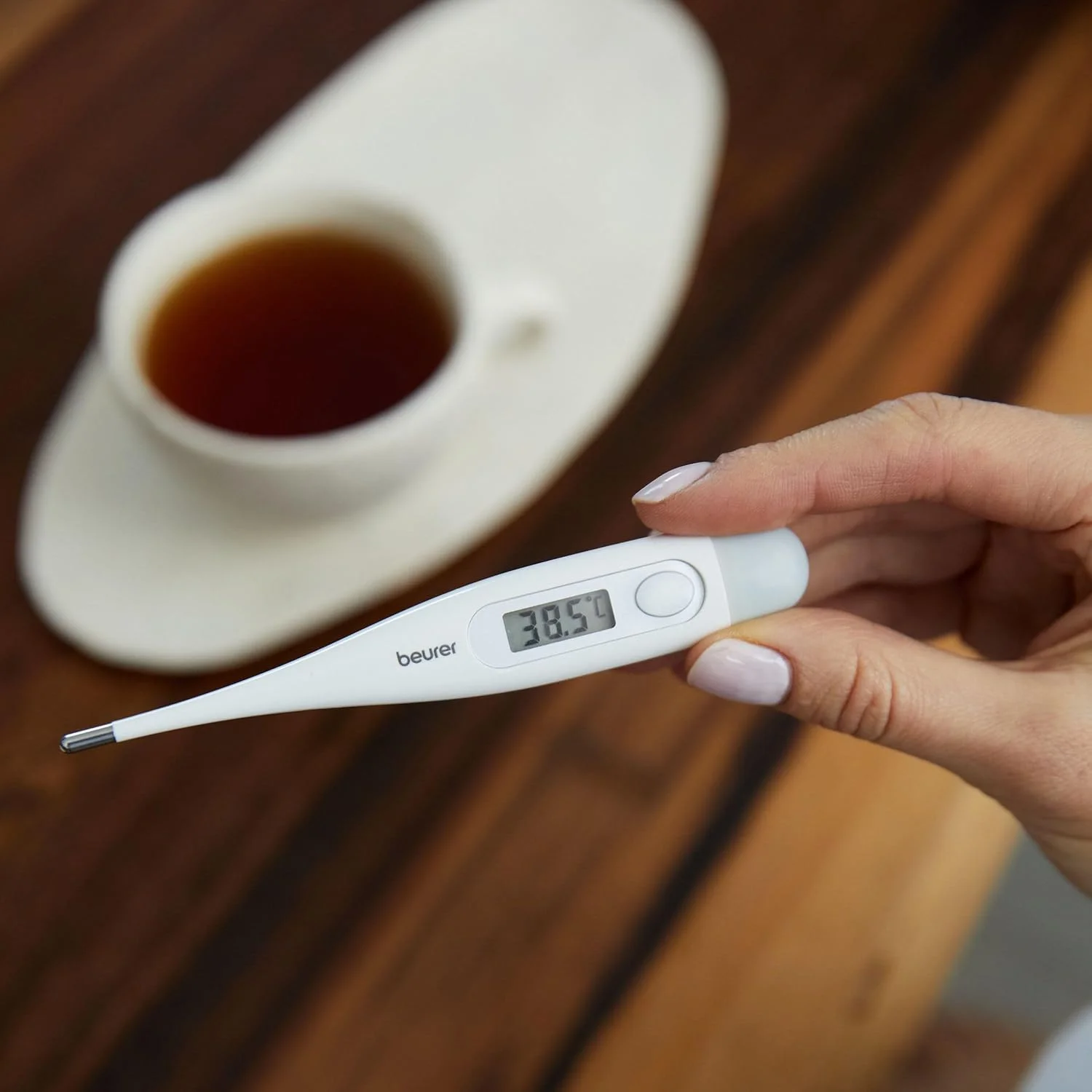 دماسنج دیجیتال پزشکی Beurer FT 09/1 – ضد آب | اندازه گیری تماسی در 30 ثانیه | هشدار تب | قابلیت ذخیره آخرین نتیجه | 5 سال... دماسنج دیجیتال پزشکی Beurer FT 09/1 – ضد آب | اندازه گیری تماسی در 30 ثانیه | هشدار تب | قابلیت ذخیره آخرین نتیجه | 5 سال...