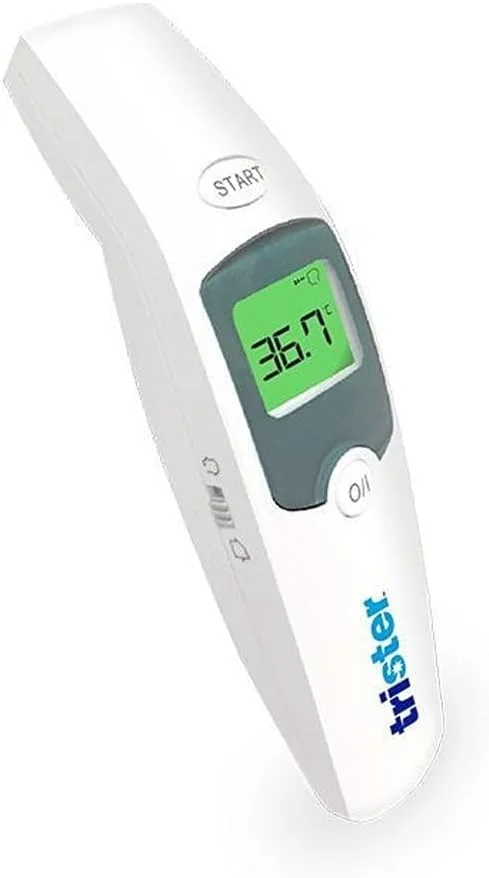 ترمومتر چندکاره مادون قرمز تریستر مدل TS-1/T1 - حالت های اندازه گیری بدن و سطح بدون تماس، حافظه 30 خوانش، قابل تغییر بین سانتیگراد/فارنهایت، نشانگر تب