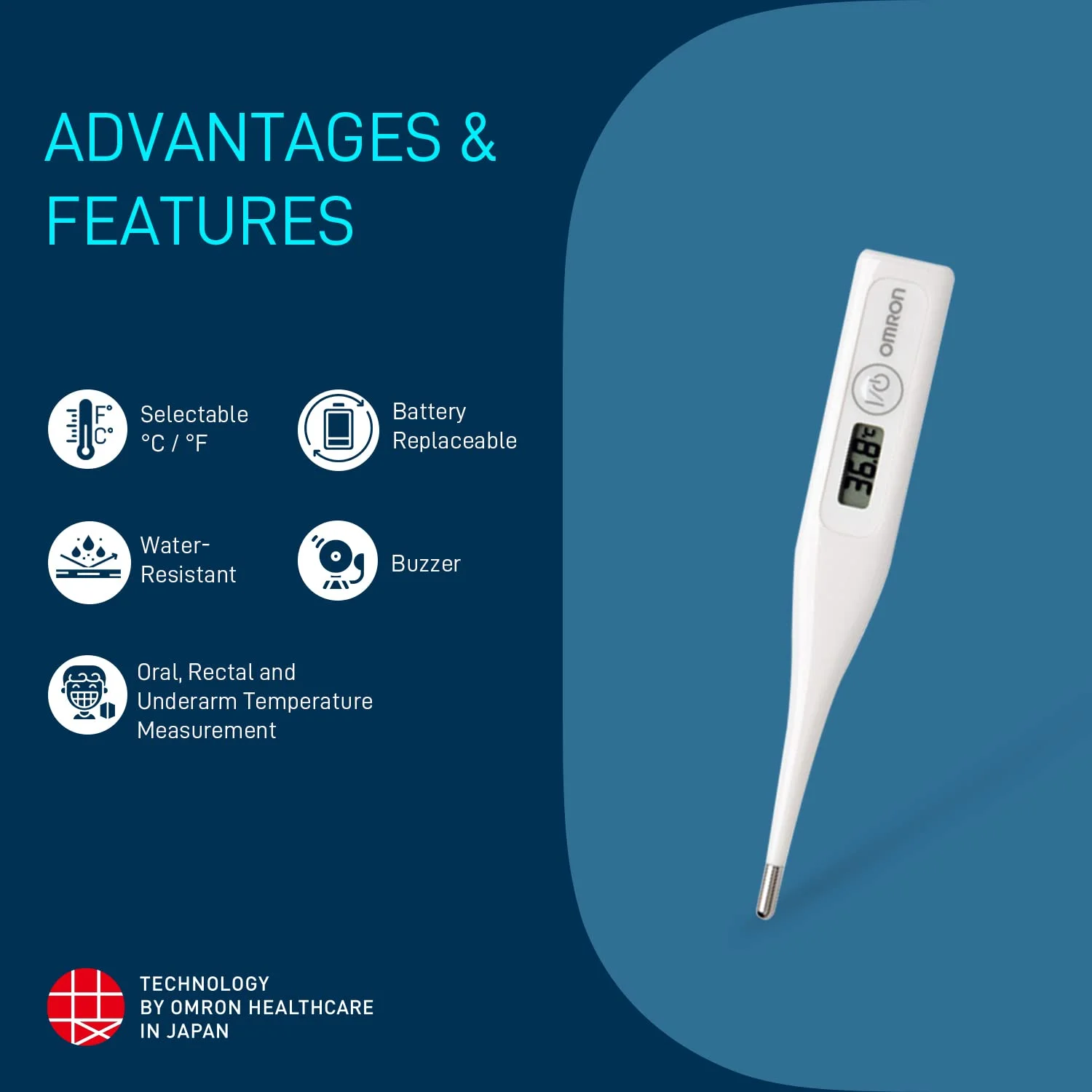 دماسنج دیجیتال امرون مدل MC-246 دماسنج دیجیتال امرون مدل MC-246