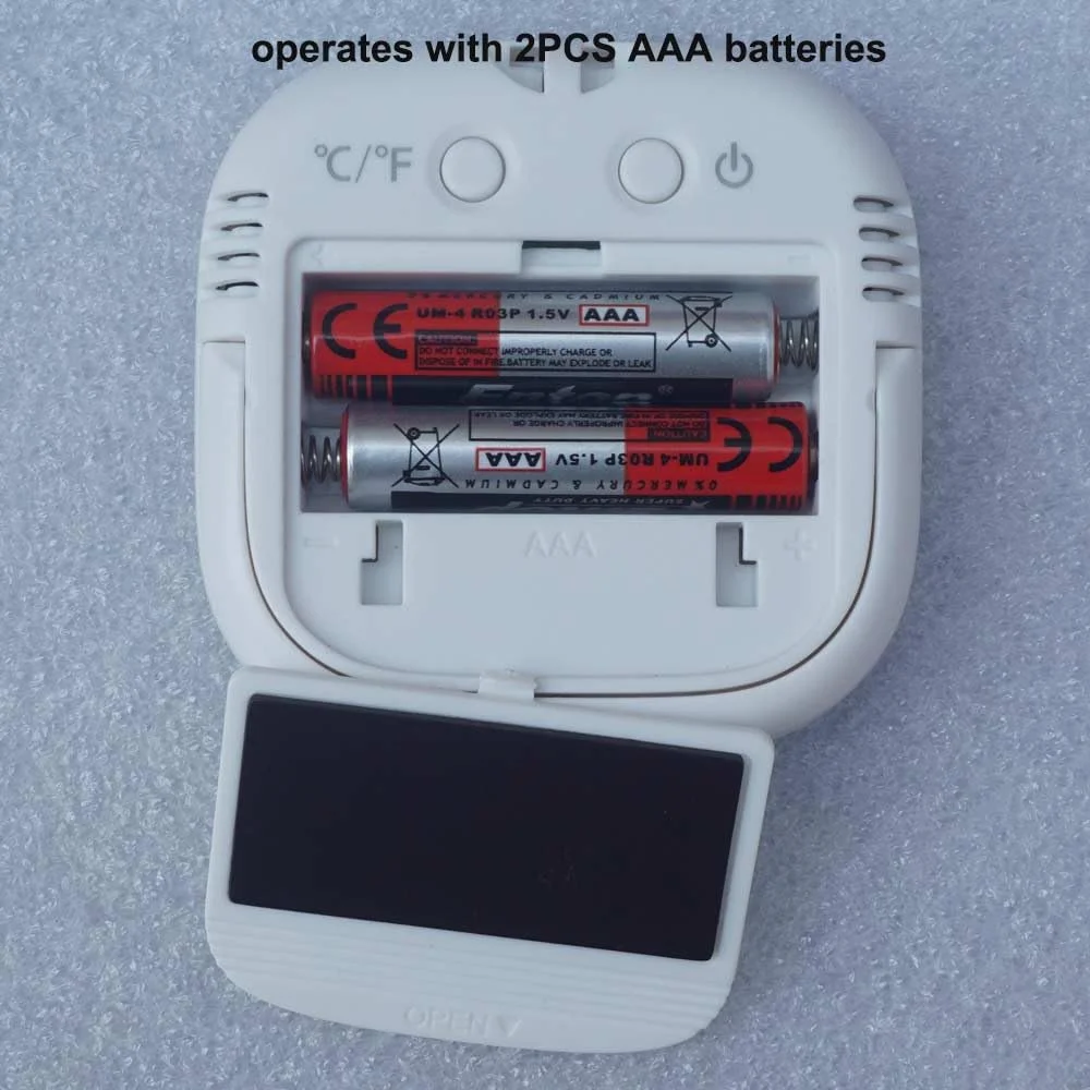 رطوبت سنج دیجیتال، دماسنج داخلی، رطوبت سنج، دماسنج اتاق، مانیتور دما و رطوبت برای خانه، اتاق خواب، اتاق کودک، دفتر، گلخانه، انبار (سفید مایل به کرم) رطوبت سنج دیجیتال، دماسنج داخلی، رطوبت سنج، دماسنج اتاق، مانیتور دما و رطوبت برای خانه، اتاق خواب، اتاق کودک، دفتر، گلخانه، انبار (سفید مایل به کرم)