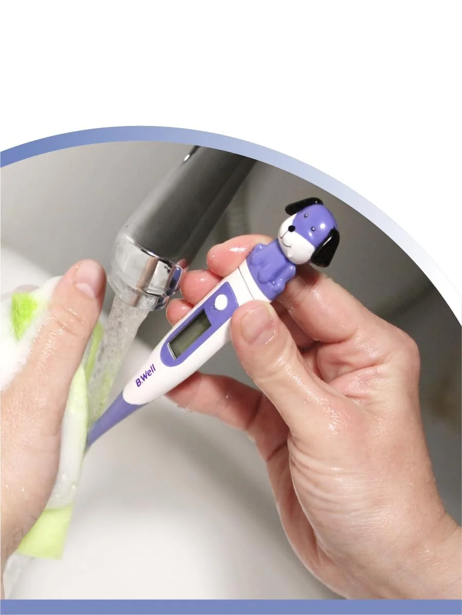 دماسنج دیجیتال استاندارد B.Well PRO-06 با نوک انعطاف پذیر و ضد آب (طرح سگ) دماسنج دیجیتال استاندارد B.Well PRO-06 با نوک انعطاف پذیر و ضد آب (طرح سگ)