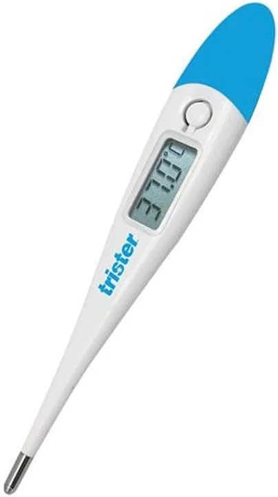 دماسنج دیجیتال تریستر مدل TS-205TF با نوک انعطاف پذیر - مناسب برای استفاده دهانی/زیر بغل/مقعدی، هشدار تب، خاموشی خودکار، نمایش °C/°F، قابلیت فراخوانی آخرین حافظه دماسنج دیجیتال تریستر مدل TS-205TF با نوک انعطاف پذیر - مناسب برای استفاده دهانی/زیر بغل/مقعدی، هشدار تب، خاموشی خودکار، نمایش °C/°F، قابلیت فراخوانی آخرین حافظه