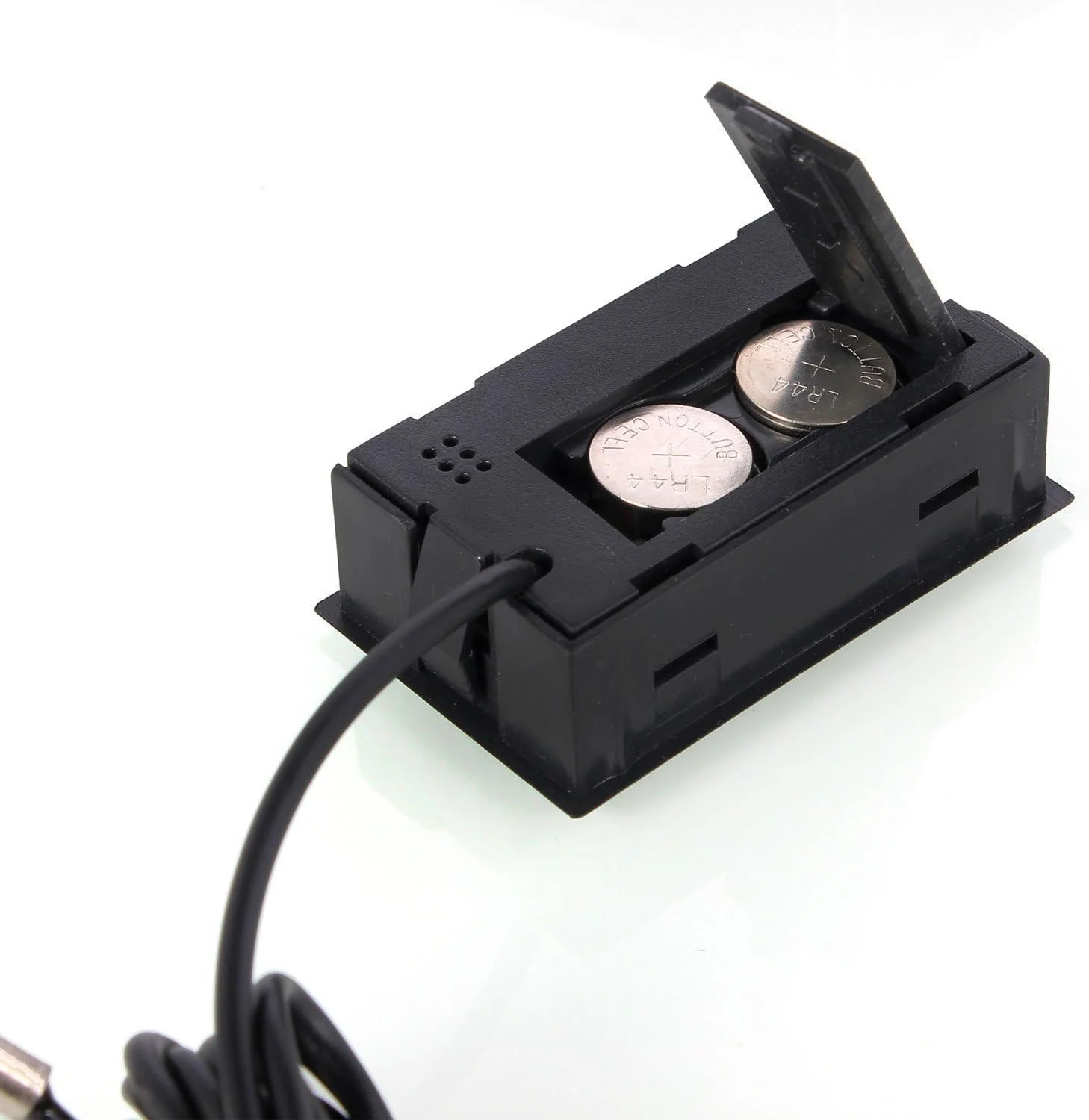 دماسنج دیجیتال LCD با پروب خارجی برای یخچال، فریزر و آکواریوم - مشکی دماسنج دیجیتال LCD با پروب خارجی برای یخچال، فریزر و آکواریوم - مشکی