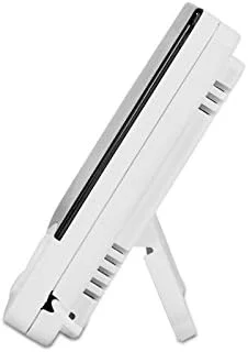 دماسنج و رطوبت سنج دیجیتال Mengshen، مانیتور دما و رطوبت داخلی و خارجی، دماسنج و رطوبت سنج اداری خانگی - صفحه نمایش LCD، باتری شامل می شود - TH03